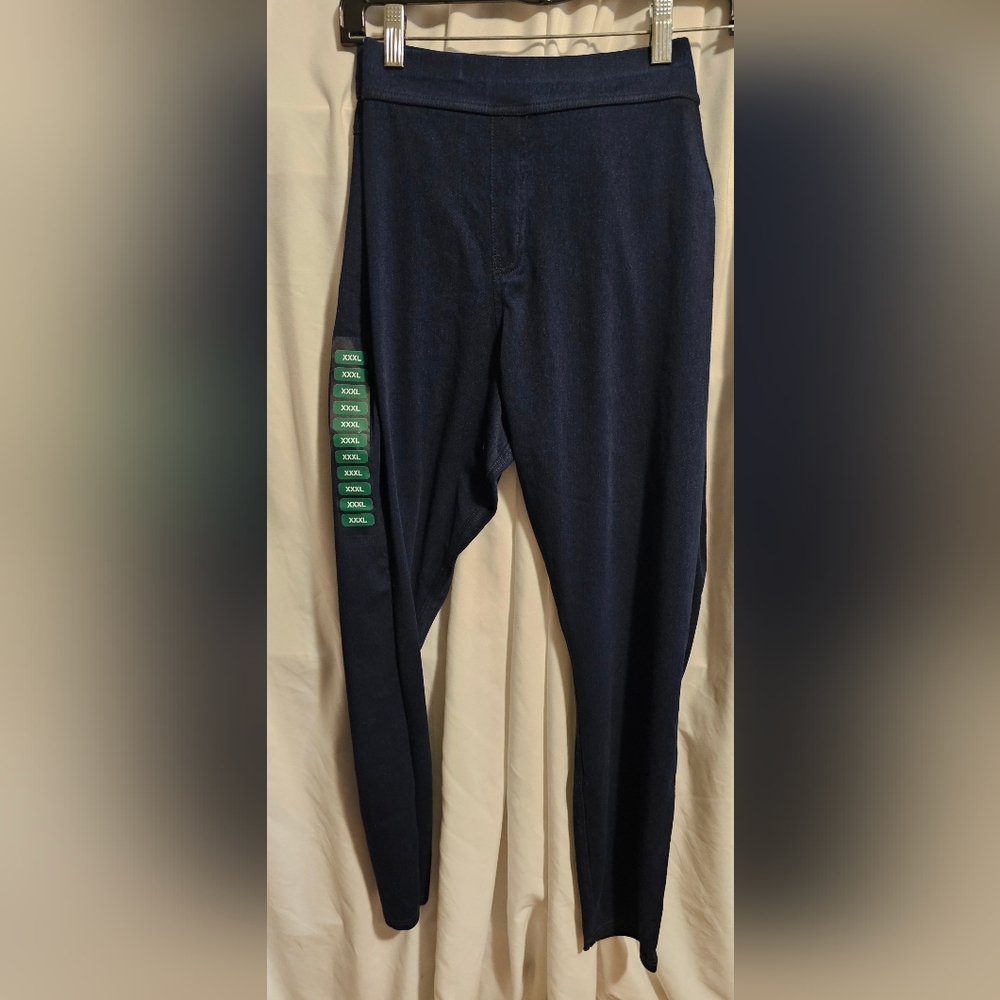 HUE Ladys Denim Jeggings New XXXL  24-26